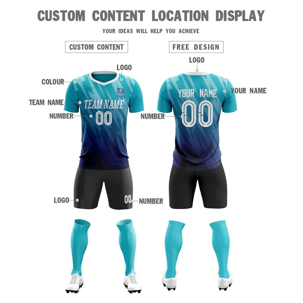 Custom Soccer Uniforms USA – Logo, Player Name & Number Printing