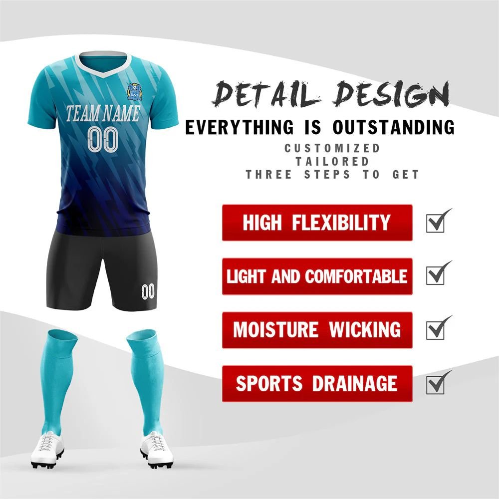 Custom Soccer Uniforms USA – Breathable, Lightweight, Durable Fabric