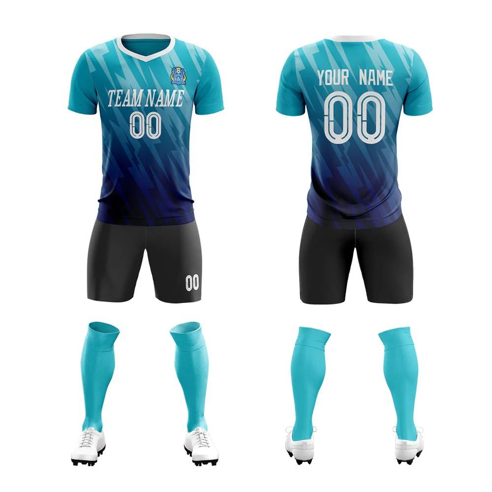 Custom Soccer Uniforms USA – Full Kit Jersey & Shorts