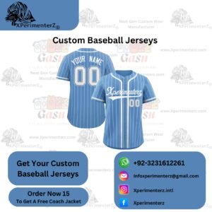 Make Your Own Custom Baseball Jersey USA