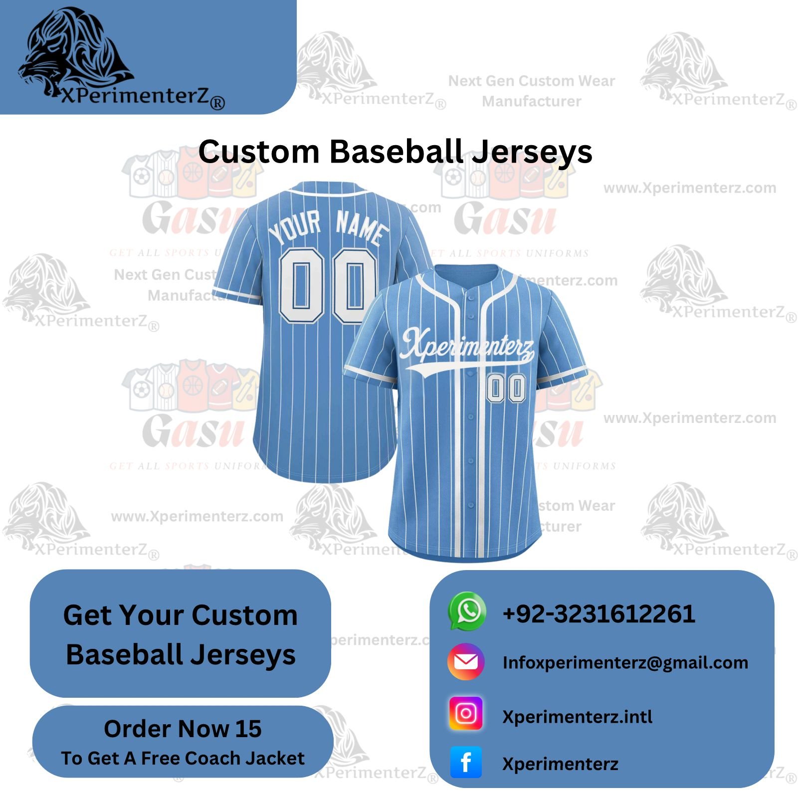Make Your Own Custom Baseball Jersey USA