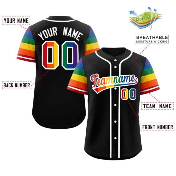 Baseball Jersey Shirt Custom​ - Image 2